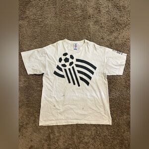 Vintage World Cup soccer “double printed” shirt 1994 size large